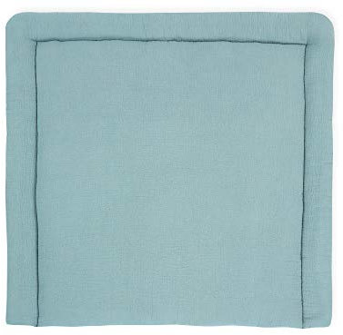 KraftKids Wickelauflage in Musselin mint, Wickelunterlage 60x70 cm (BxT), Wickelkissen