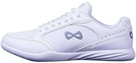 Nfinity Damen Fearless Turnschuh, Weiß, 35 EU
