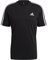 adidas Herren M 3s Sj T Shirt, Schwarz/Weiß, XL EU