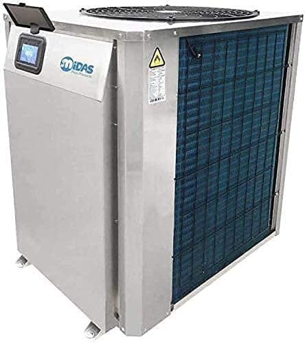 well2wellness Full-Inverter Wärmepumpe Mida.Maxx 21- Poolheizung mit Einer Heizkapazität bis 21,6 kW
