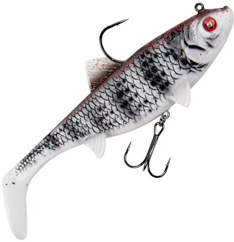 Fox Rage Replicant Wobble 7,5cm 10g - 2 Gummifische, Farbe:Zebra UV