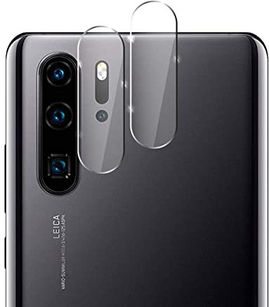 QUITECO Kamera Schutz Glas für Huawei P30 Pro [2 Stück] Panzer Schutzfolie Linsenschutz Kameraglas