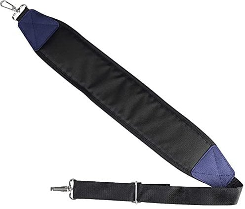 Graootoly Verstellbarer Golftaschen-Gurt, einzelne gepolsterte verstellbare Riemen, universeller Rucksack-Schultergurt mit Metallhaken