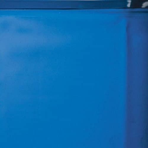 San Marco Ovaler Überwurfbezug für Pools hellblau 610 x 375 x 132 cm