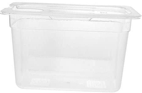 Cabilock 1 Pc Récipient De Mijoteuse Récipient De Cuisson Lente Conteneur De Cuiseurs Sous Vide Bac à Récipients Pour Cuiseurs Sous Vide Machines Support Pc De Qualité Alimentaire Fruit