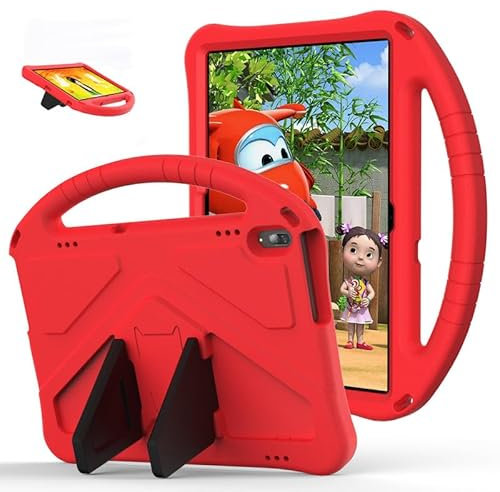 Étui pour enfants pour Huawei T5 10,1, housse de tablette compatible avec Huawei MediaPad T5 10,1/Honor 6 - Housse avec poignée, adaptée aux enfants - Mousse EVA durable légère et résistante aux