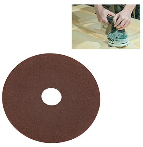Disco de Rueda de Esmerilado, Discos de Desbaste Profesionales, Disco de Piedra para Amolar, 105mm x 22mm, Cerámica No Tejida, Alta Dureza, para Afilador de Motosierra con Cadena de 3/8 325 Pitch