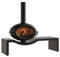 Poêle À Bois Fonte 7kw Anthracite - P648124