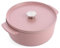 KitchenAid Cast Iron Cocotte in Ghisa Smaltata con Coperchio, Ø 26cm, Rotonda, 5,2L, 6kg, Alta Qualità e Durevole, Cuocere, Friggere, Senza PFAS, Induzione, Manico Ergonomico, Forno 260°C, Rosa Secca