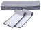 Mobestech Adhesive Mop Head Replacement Pad 5 Pack Grey for Toilet Cleaning Great for Pet and Dirt Removal