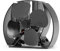 Forest Master | Satin Black Mini Viking Advanced Stove Fan – Powerful 4-Blade Heat Powered Fan for Wood Burning Stoves & Fireplaces – Eco-Friendly Heat Circulation