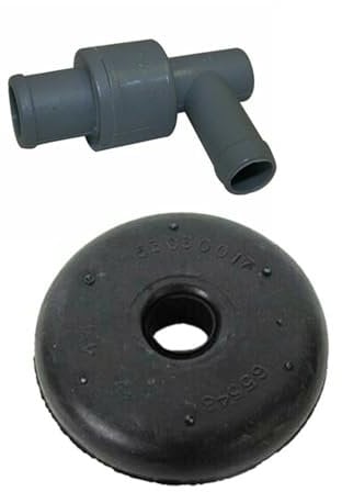 NEGRO PCV-Ventil und Tüllen-Set passend for Dodge Ram Jeep Grand Cheokee 5.2, 5.9L V8 5175352AA 53031135 53030017 Emissionskontrolle