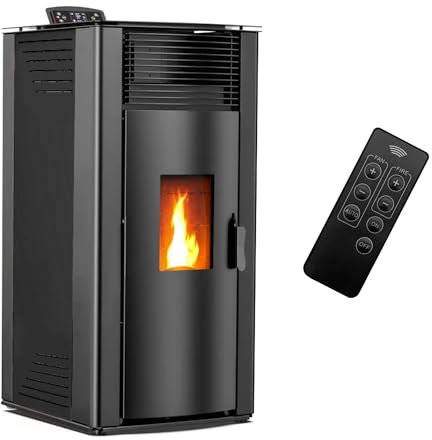 Anita Luft-Pelletofen 15 kW schwarz Sannover