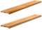 Fensterbänke 2 Stk. Hell 160x30x2 cm Massivholz Eiche,4009156