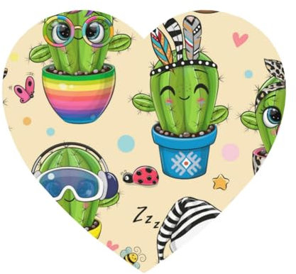 Niedliche Kakteen Kühlschrankmagnete zum Basteln Kühlschrankmagnete Herzform