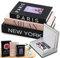 YUJUVI Deko Bücher für Heimdekor 3er Set Deko Buch Aufbewahrungs Box Nesting Buchbox Stapeln Buchattrappe Box Fake Books Dekorative für Home Couchtisch Dekobücher für Büro (3-Teilig Bücher Box F)