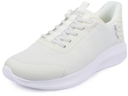 Aerosoft Baskets à enfiler pour femme - Entrée confortable - Orthopédique, Blanc., 37 EU
