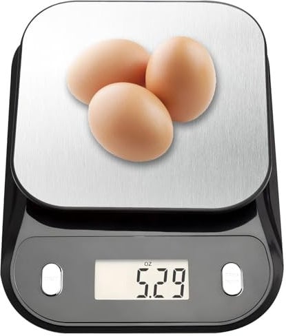 Balance de cuisine numérique parlante, balance de cuisine parlante avec grand écran LCD, balance de nourriture avec plate-forme à disque en acier inoxydable, fonction d'ajout et de pesage/tare