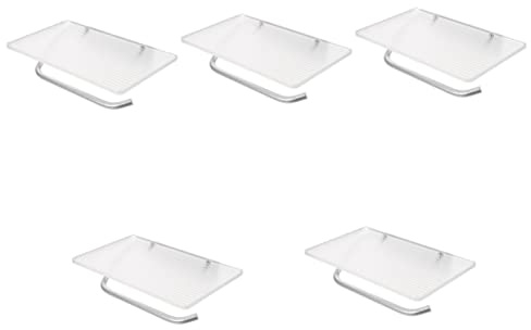 GUIXAN Roll Paper Rack Wall Mount Paper Towel Holders Wipes Dispenser Wall Toilet Paper Holder Kitchen Roll Holder Toilet Roll Dispenser Toiler Paper Dispenser Towel Rack Wipes Rack Roll
