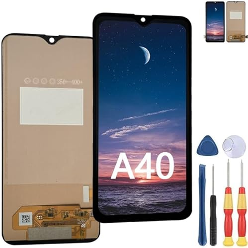 MinTroSD Écran tactile pour Samsung A40 LCD de rechange avec outils (TFT)
