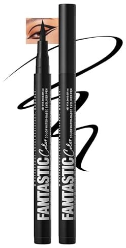 Jutqut Schwarz Liquid Eyeliner Matte, Brack Eye liner Wasserfest, #12