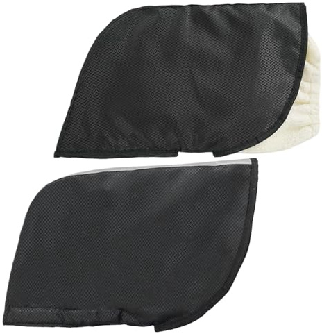 Siuwddee Guantes para Andador,Mitón Impermeable Térmico,Guantes de Montar Forrados de Terciopelo con Tiras Reflectantes - para Mujeres, Hombres, Bicicleta, Ayuda De Movilidad