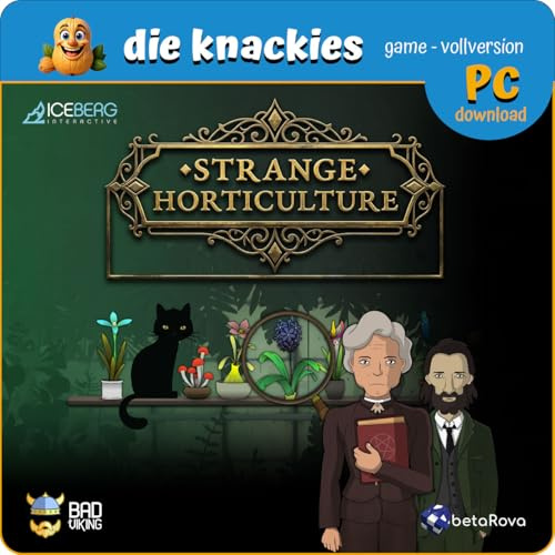 die knackies - Strange Horticulture für PC | Okkultes Puzzle- & Detektiv-Spiel | Deutsche Version | Botanisches Mystery-Abenteuer für Windows