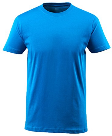 Mascot 51579-965-91-L T-Shirt Calais Größe in Azurblau, L