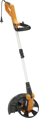 Primaster Elektro Rasentrimmer PMRT 600 DA inkl 2 Spulen Kantenschneider Trimmer