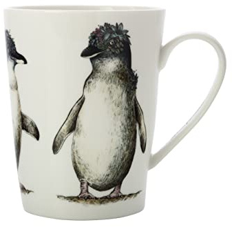 Maxwell & Williams Marini Ferlazzo Tasse mit australischen Familien, 450 ml, Pinguinparade, in Geschenkbox