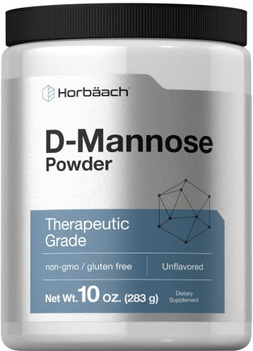 Horbaach D-Mannose Powder | 10 Oz | Supplement for Women and Men | Unflavored | Vegetarian, Non-GMO, and Gluten Free