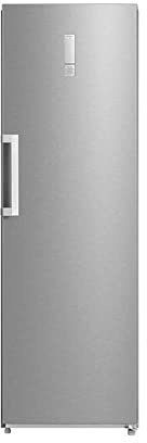 Teka Congelador Vertical de Libre Instalación, Full No Frost, Termostato Electrónico, Función Fast Freezing y Fast Cooling, 372 Litros, Puerta Reversible, Inox, RSF 75640 SS