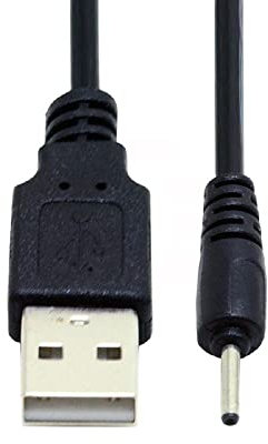 Cablecc 2 unids/lote 150cm 24AWG USB 2.0 macho tipo A a 5V DC 2.0x0.7mm DC Power Round Plug Cable