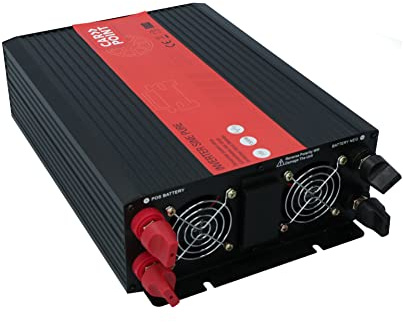 Carpoint Reiner Sinus Spannungswandler 12V>230V 1500W Französische/Belgisch Steckdose