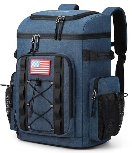 Maelstrom 35 Can Insulated Backpack Cooler, Leakproof Soft Lunch Ice Bag
