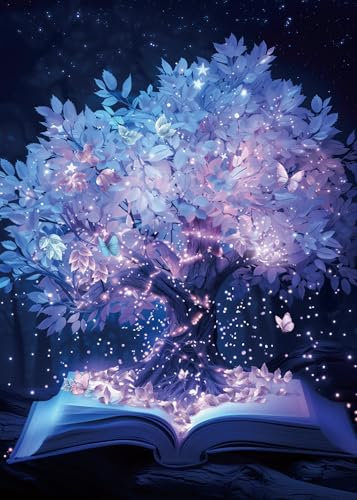 Puzzle arbre de vie pour adultes 1000 pièces, puzzle de plantes rigides, puzzle papillon fantaisie difficile