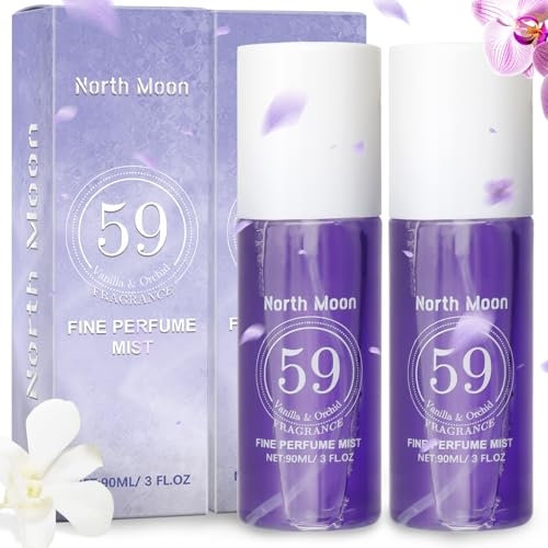 2 Stück Parfüm Bodyspray Damen 90ml Damendüfte Langanhaltendes Körper Und Haar Fruchtiges Fragrances Damenparfum Körperspray Befeuchtet die Haut Geschenke Für Verliebte, Frauen, Männer, Mütter