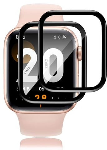 Agedate 2 Stück für Panzerglas für Apple Watch 4/5/6/SE 44mm Schutzfolie, HD Schutzglas Folie für SE 44mm Panzer Schutz Glas Displayschutz, 9H Fingerabdruck Displayschutzfolie für 6 44mm Panzerfolie
