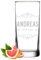 polar-effekt Longdrinkglas 485 ml mit personalisierter Gravur - transparentes Trinkglas mit Namen - das Geburtstagsgeschenk - Glas für Cocktails, Saft und Wasser