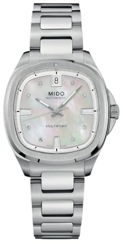 MIDO Multifort TV 35 – Schweizer Automatikuhr für Damen und Herren – 35 mm Edelstahlgehäuse