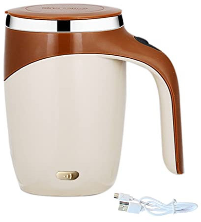 Taza de café automática recargable por USB, taza de café magnética, taza agitadora de 368.5 g, taza de viaje para café, leche, chocolate caliente, proteína, cacao, oficina, escuela, gimnasio
