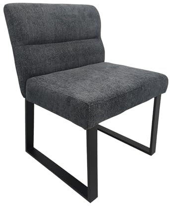 HTI living Stuhl Liron Esszimmerstuhl Kufengestell Anthrazit