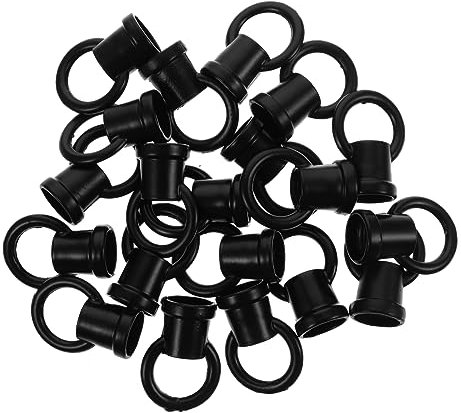IMIKEYA Ceiling Hooks Heavy Duty 20pcs Ring Shaped Eye Bolt Lamp Nut Chandelier Parts for Ceiling Pendant Hooks