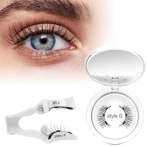 Higu Cils Magnétiques Aspect Naturel sans Liner Applicateur - sans Colle