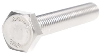 M5 M6 M8 M10 M12 M14 M16 M20 DIN933 316 A4-70 Stainless Steel Outer Hex External Hexagon Head Cap Bolt Screw(75MM_2PCS M20)