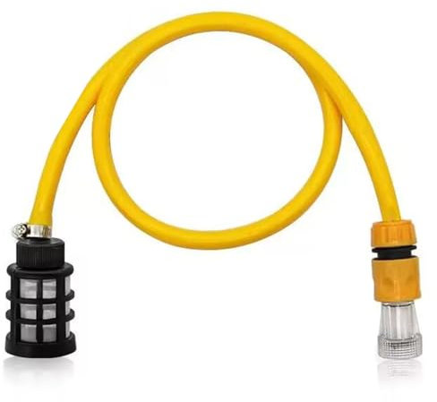 TzzXzz 3M Suction Hose Pine with Quick Coupling & Filter for Pressure Washer Karcher K2 K3 K4 K5 K6 K7 Kärcher Series & Bosch AQT Series High Pressure Car Washing