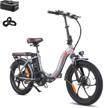 Fafrees F20 PRO E-Bike Klapprad Elektrofahrrad 20 Zoll Fatbike, 250W Motor 36V 20AH Akku, 20 * 3,0 Zoll Mountainbike Elektrofahrrad 40 Nm