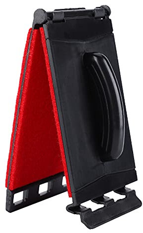 Guitar String Cleaner, Griffbretttuch -Werkzeug -Gitarren -Fingerboard -Peeling -Reinigung Wartungspflege Kit für elektrische Geigenbass Ukulele (Red)