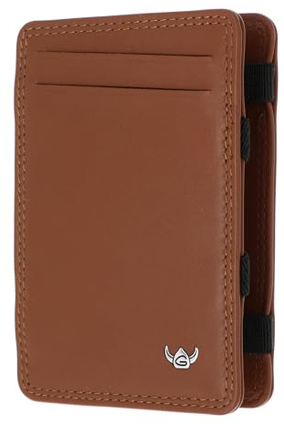 Golden Head Leder Kartenhalter Polo RFID Protect Wunder-Börse 4044 Cognac braun
