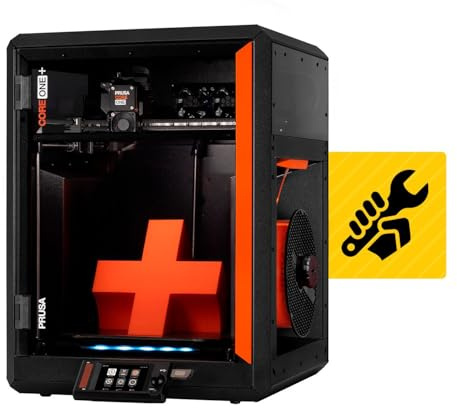 Original Prusa 3D Drucker CORE One+ Full DIY Bausatz – High-Speed CoreXY | Profi-3D-Drucker für Hobby & Industrie Vollverkleidet mit aktiver Temperaturregelung Offline-Modus & 25x22x27cm Bauraum